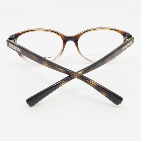 Michael Kors MK 8021 3125 New Tortoise/ Clear MITZI VI Eyeglasses 52mm w/ case - Picture 6 of 6